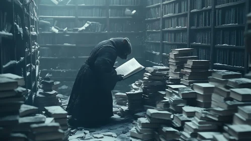 Snowy Library Reader