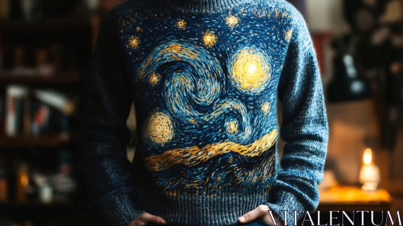 AI ART Fashionable Artistic Knitwear