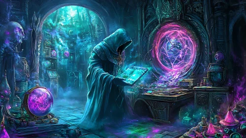 Enchanted Wizard and the Portal