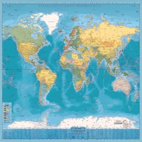 Global Cartography: A World Map Overview