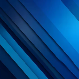 Diagonal Blue Stripes Abstract