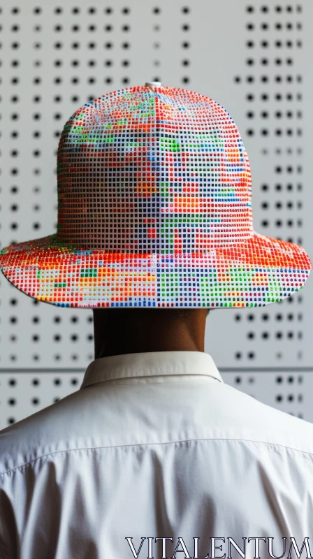 Colorful Hat with Audio-Visual Influence AI Image