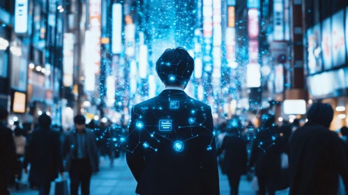 Digital Connections in Urban Landscape