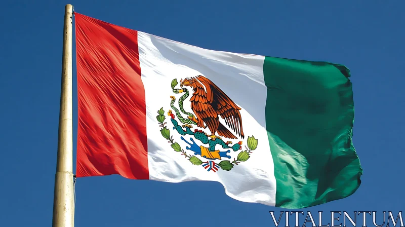 National Pride: The Flag of Mexico AI Image