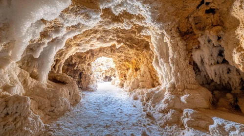 Glowing Mineral Cave