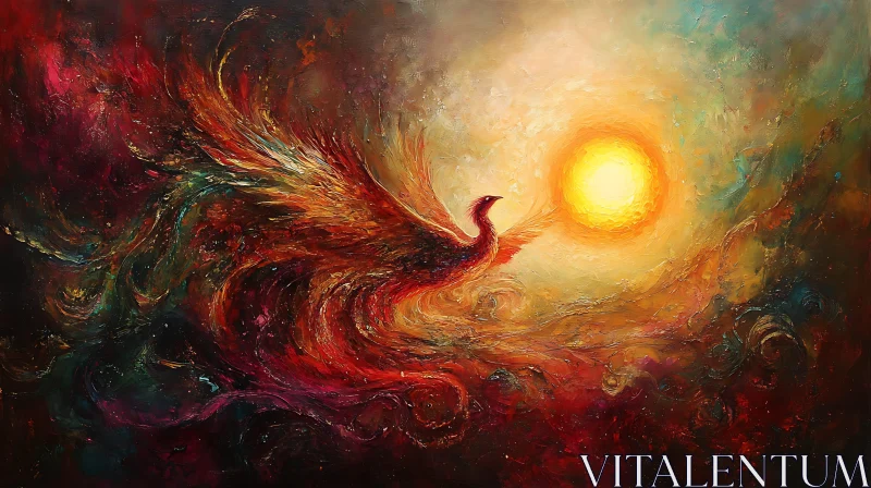 Ethereal Phoenix Artwork