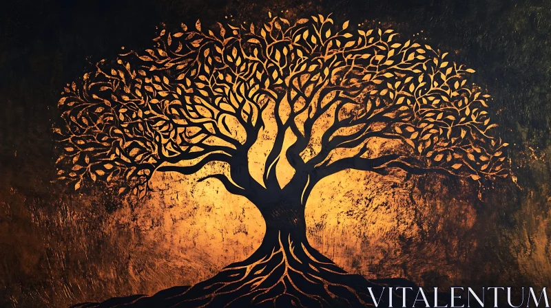 Luminous Tree Art