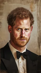 Formal Portrait of Prince Harry