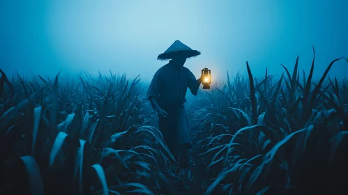 Night Wanderer with Lantern