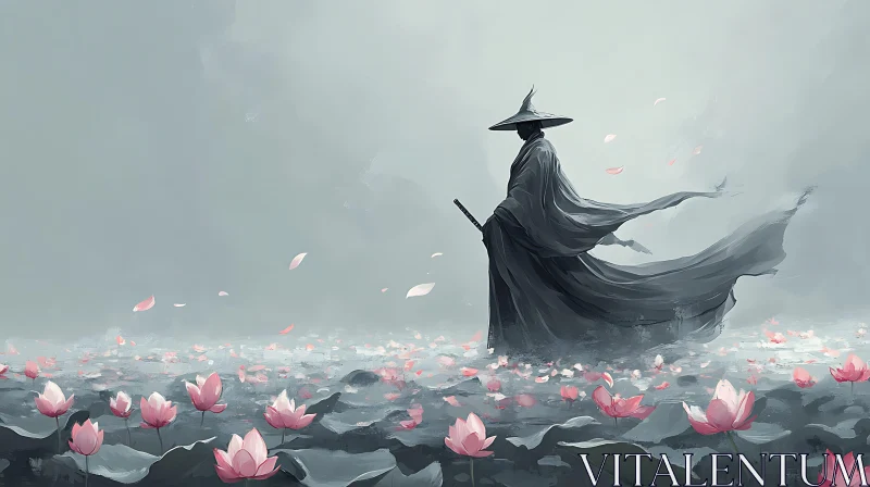 Lotus Field Wanderer