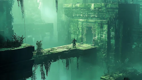 Foggy Ancient Ruins