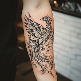 Phoenix Tattoo Design