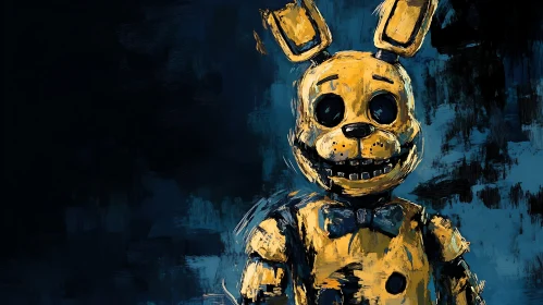 Sinister Rabbit Portrait