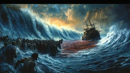 Sea Waves and People