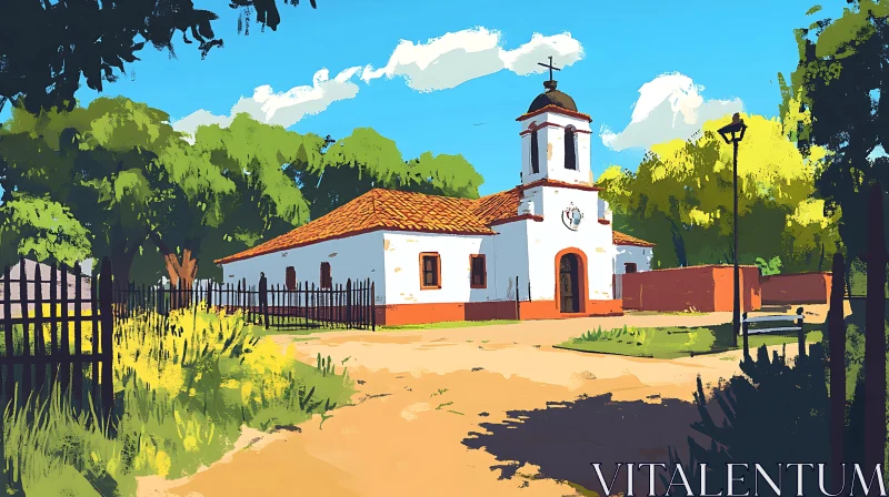 Rural Church Landscape