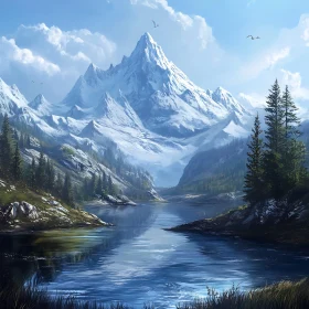 Still Mountain Lake