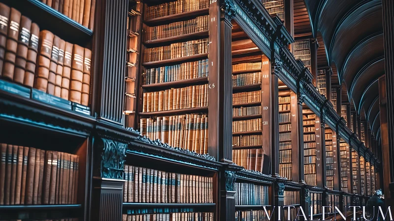 Grand Historical Library Interior