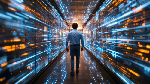 Corridor of Data: A Man's Journey