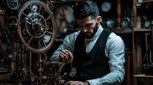 Clockwork Artisan at Work