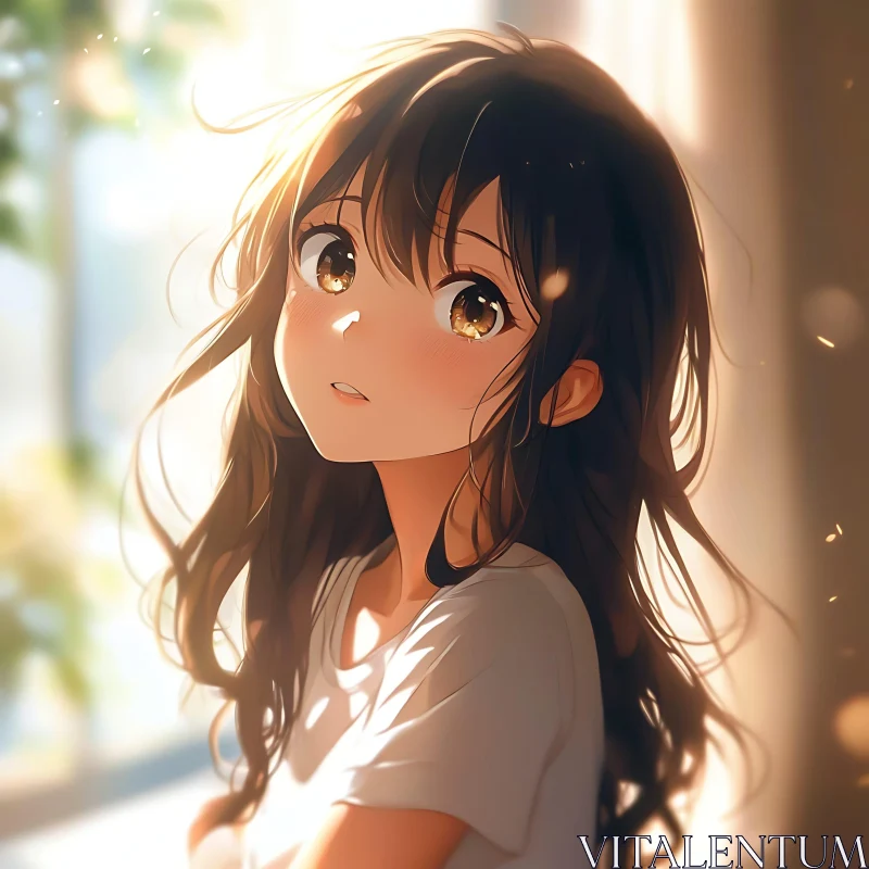 Ethereal Anime Portrait