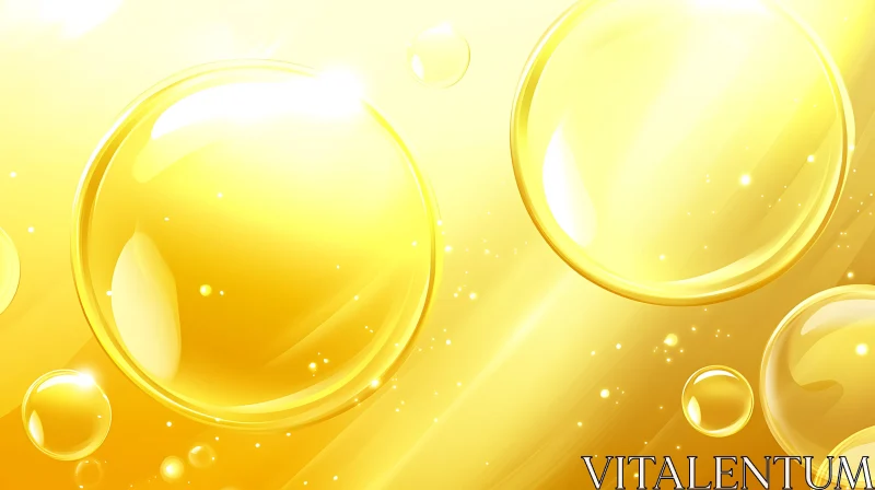 Floating Golden Orbs