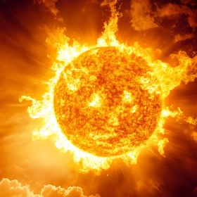 Solar Flare Majesty