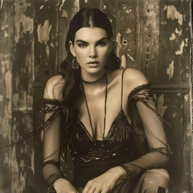 Kendall Jenner Fashion Portrait