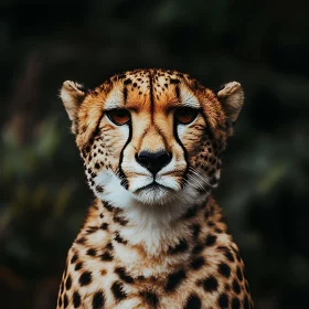 Cheetah Face Close-Up - Animal Kingdom