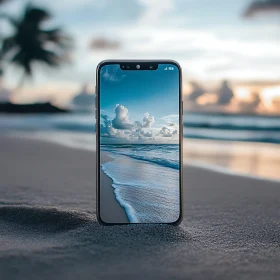 Coastal Reflection Mobile Screen