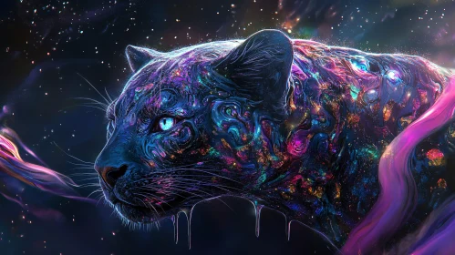 Starstuff Panther: An Astral Cat