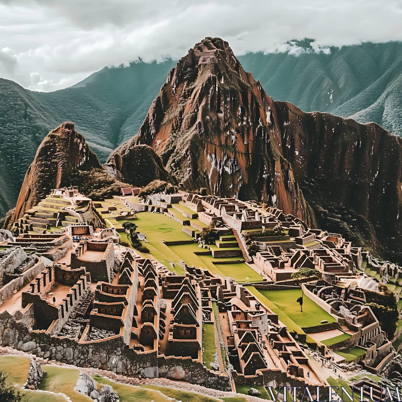 AI ART Lost City of the Incas: Machu Picchu