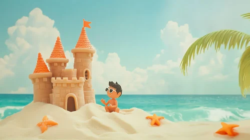 Seaside Sandcastle Adventure