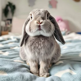 Charming Bunny Portrait