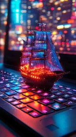 Nautical Technology Fusion: Ship on Keyboard