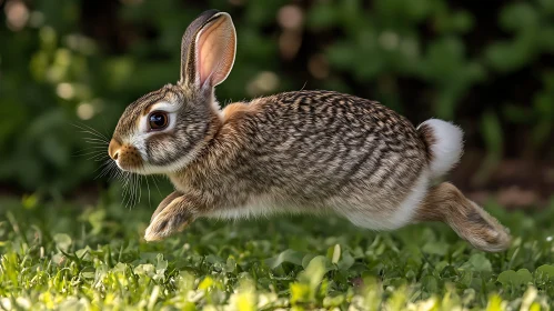 Agile Rabbit in Motion
