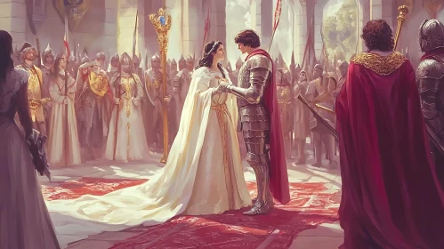 Courtly Love: A Medieval Wedding Scene