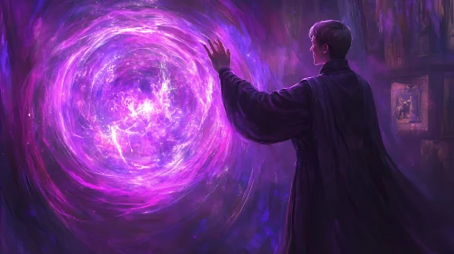 Mystic Portal and the Wizard