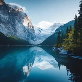 Mountain Lake Reflection