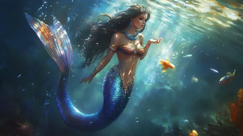 Ocean's Jewel: A Mermaid's Tale