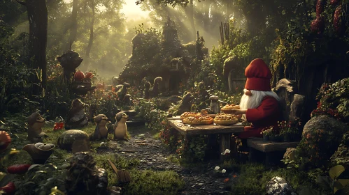 Enchanted Forest Picnic with Gnome Baker