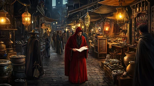 Red Robe Reader at the Bazaar