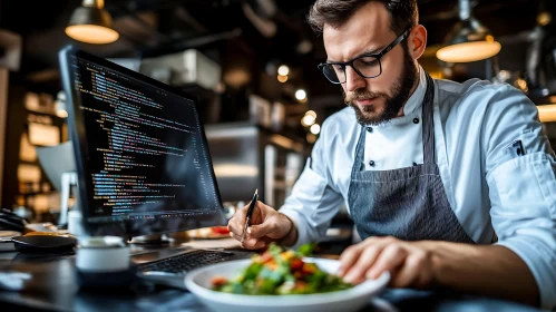 Culinary Coder: Chef at Computer