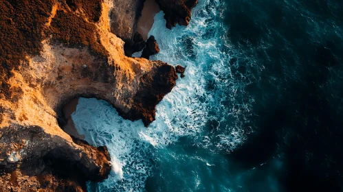 Ocean Coastline Aerial