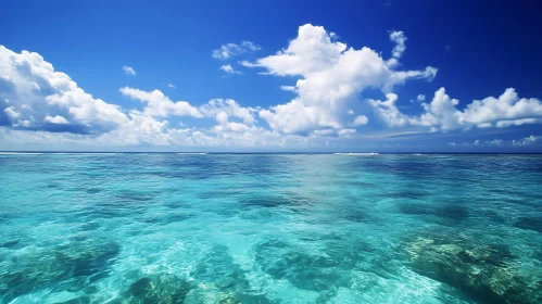 Tranquil Seascape with Turquoise Water