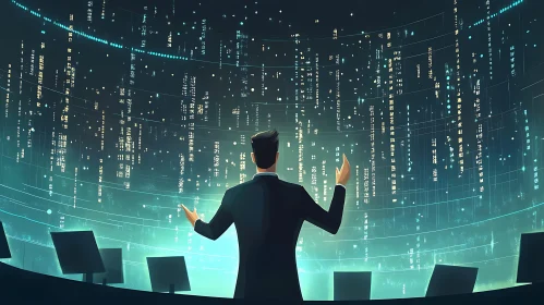 Digital Conductor: Man and Data Symphony