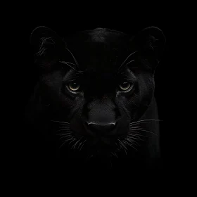 Black Panther Gaze: A Study in Darkness
