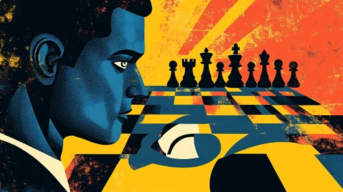 Chess Mastermind Art: The Next Move