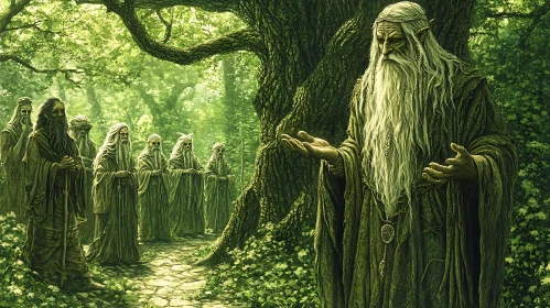 Elven Council in the Greenwood