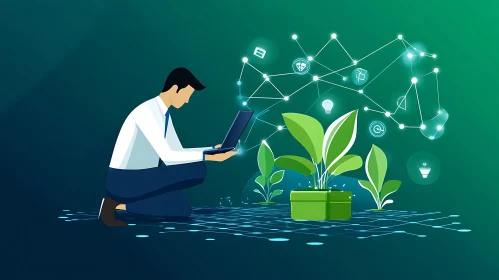 Digital Growth with Nature and Technology