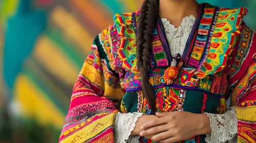 Woman in Traditional Dress